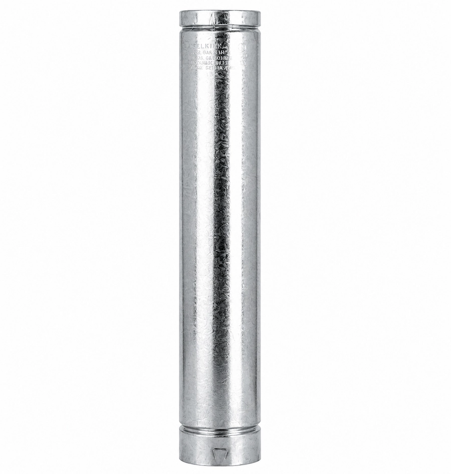 DuraVent - 4BV36 4 x 36 B-Vent Pipe 4” x 24” Flue Pipe - Image 1
