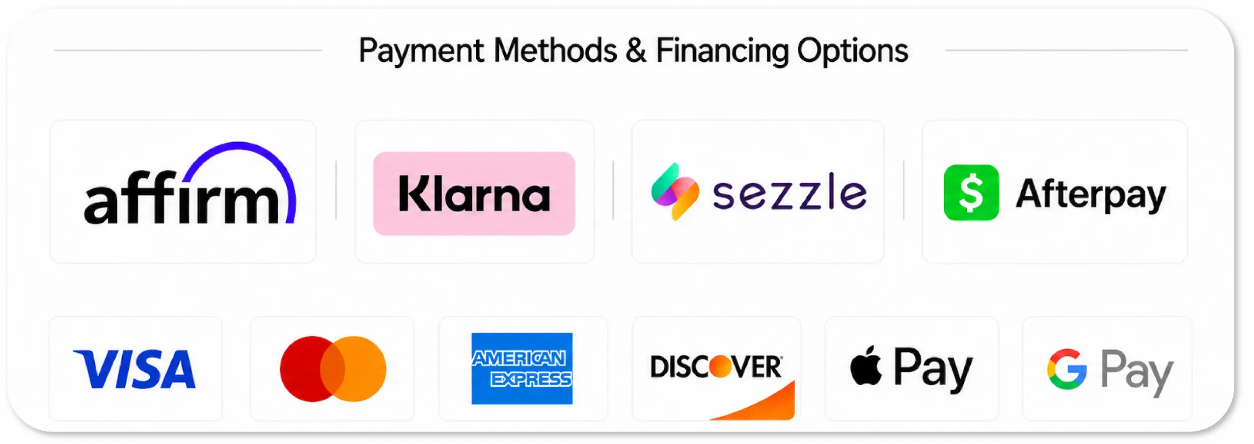 Financing Options